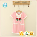 New Fashion girl Office Dress Clothes Knee-length kids A-line Dress for children pink